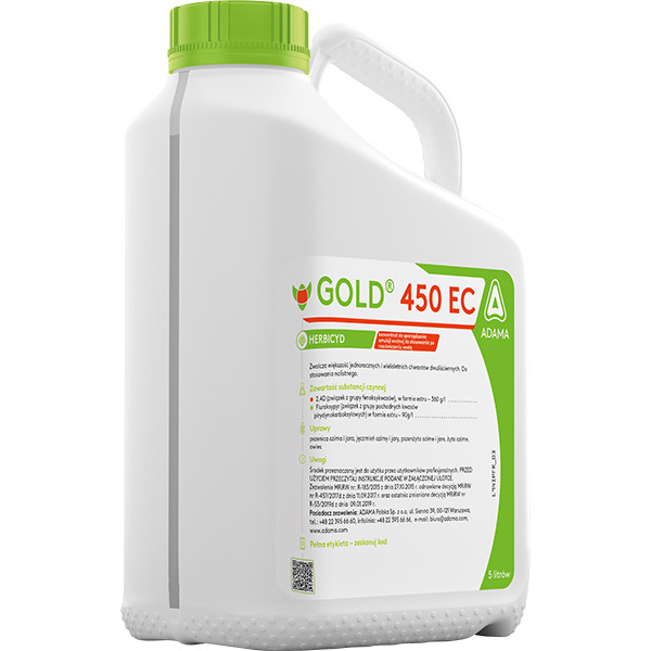 GOLD 450 EC 5L PRZYTULIA KOMOSA RDEST