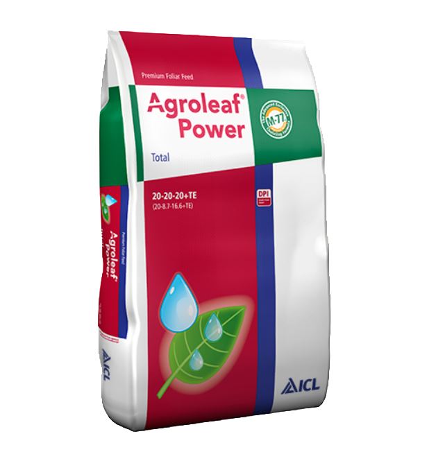 AGROLEAF POWER TOTAL 20-20-20 15KG MIKROELEMENTY