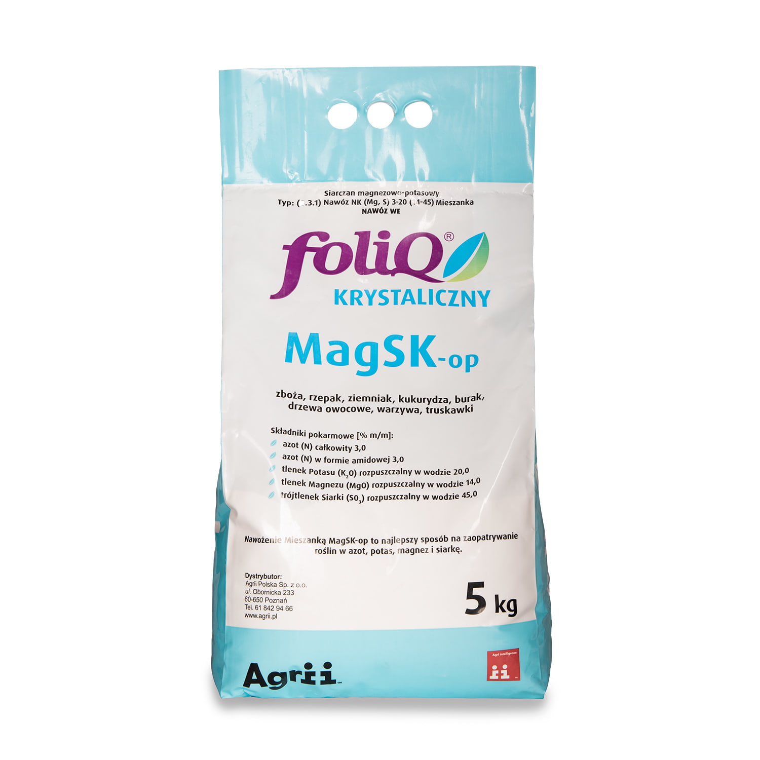 FOLIQ MagSK-Op 5kg SIARCZAN MAGNEZOWO POTASOWY