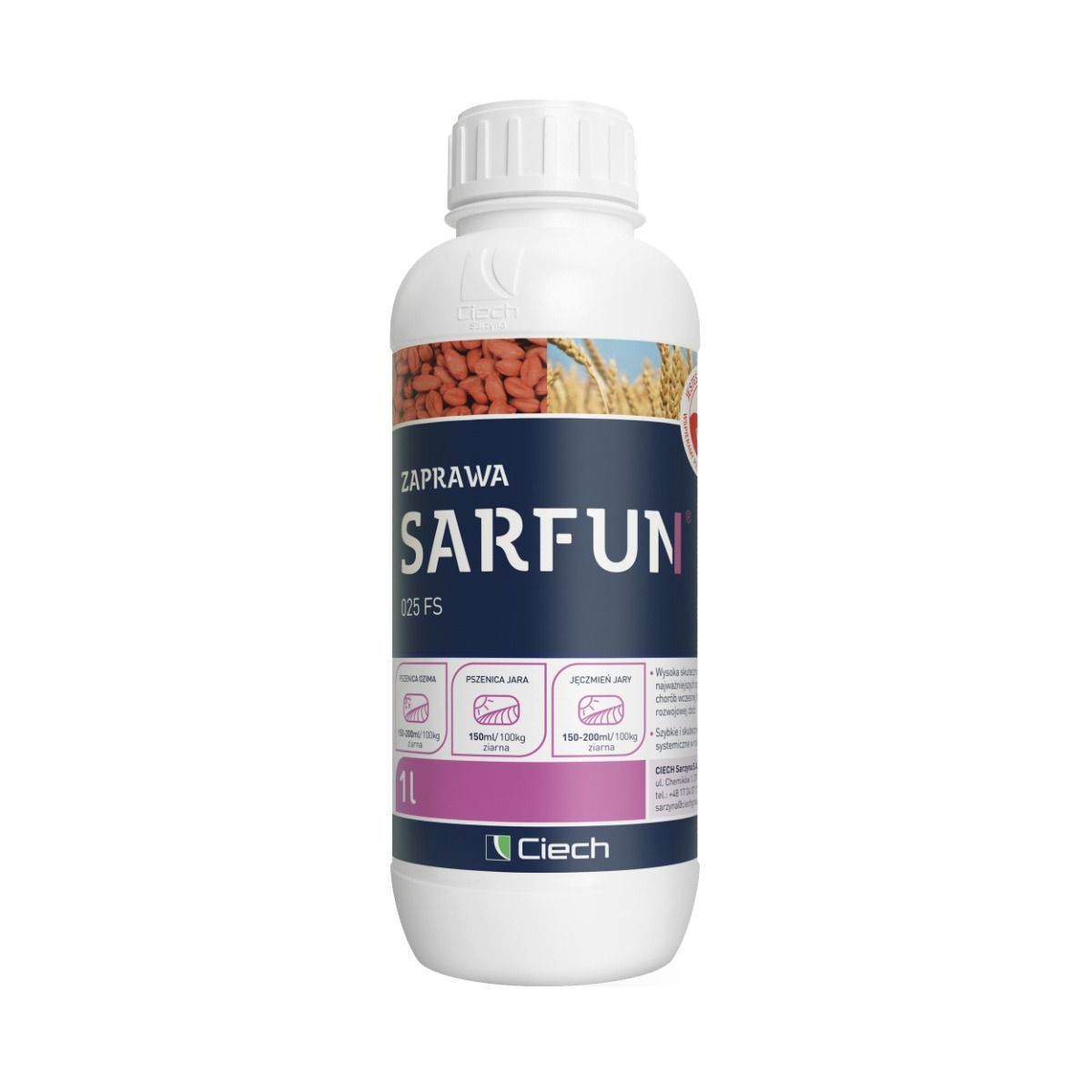 SARFUN 1L ZAPRAWA NASIENNA ZGORZEL SIEWEK