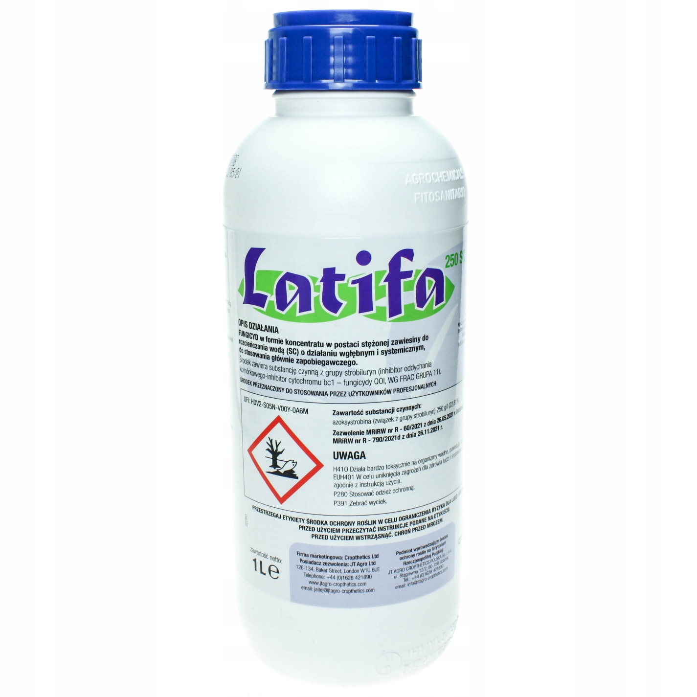 LATIFA 250SC AZOKSYSTROBINA (AMISTAR) 1L