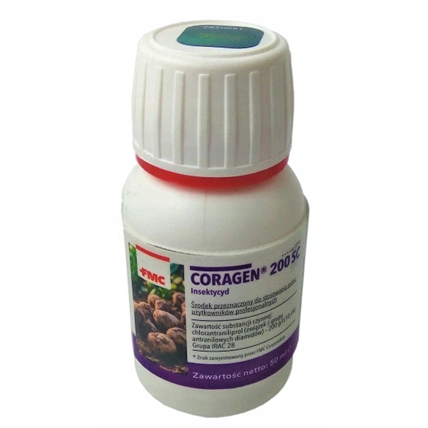 CORAGEN 200SC 50ML FMC (chlorantraniliprol) TANTIŃS STONKA BIELINEK OMACNICA