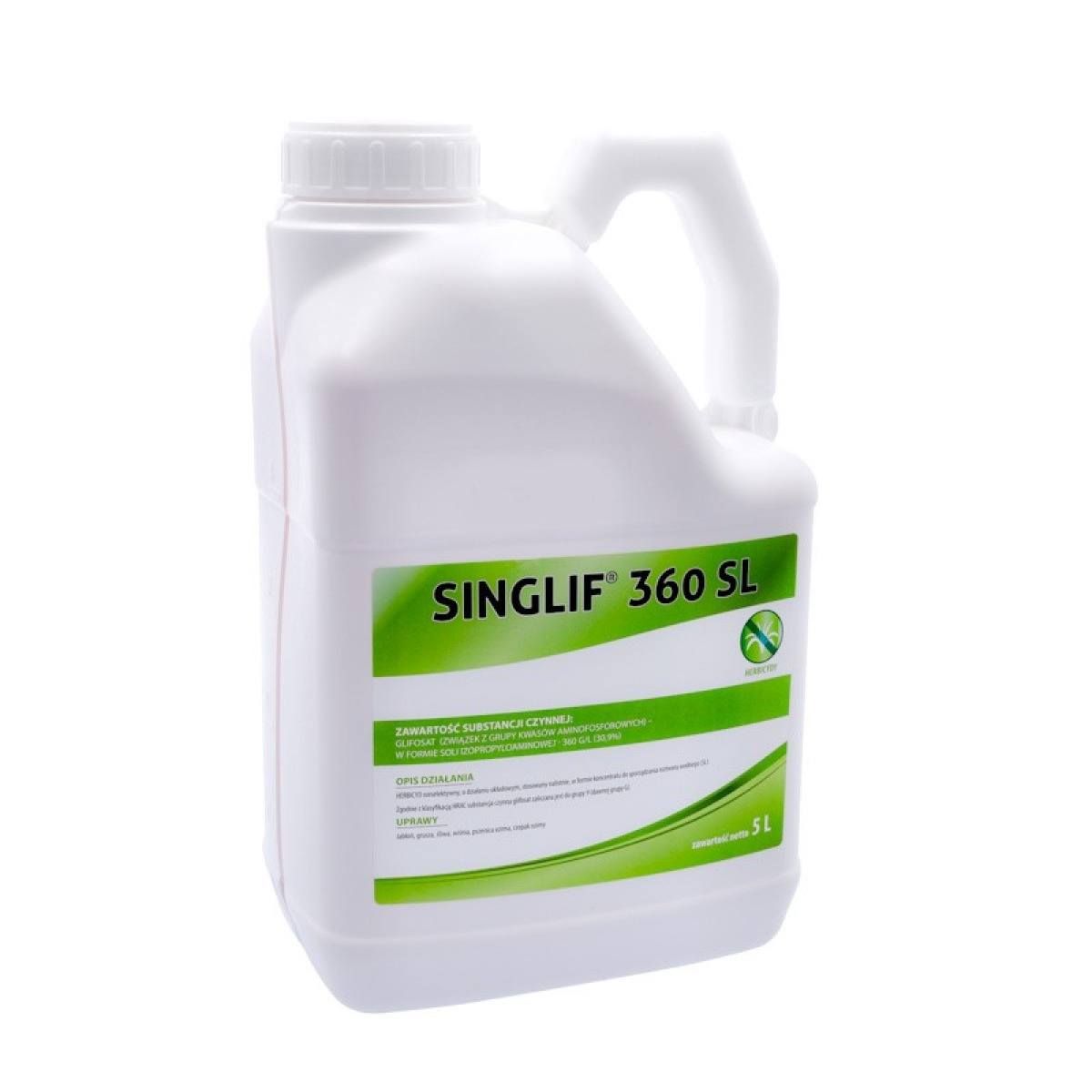 SINGLIF 360SL 5L GLIFOSAT (ROUNDUP)