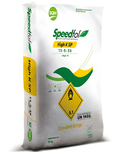SPEEDFOL 25kg HIGH K 13-05-35+3mgo +TE
