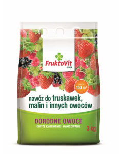 Nawóz do truskawek, malin i innych owoców- FruktoVit Plus - 3 kg