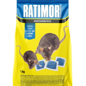 TRUTKA NA MYSZY I SZCZURY RATIMOR NIEBIESKA